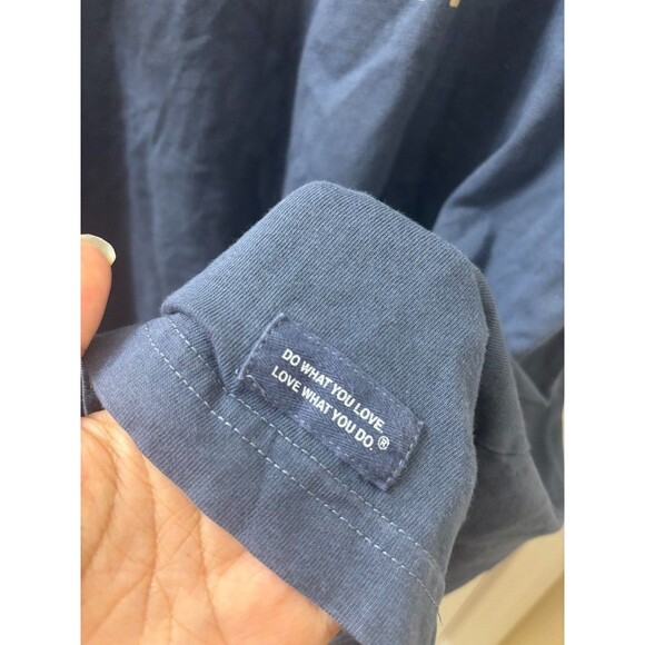 Men's Life Is Good 1776 Eagle USA BLUE SHORT SLEEVE LITE Crusher Tee XXL - Picture 3 of 6